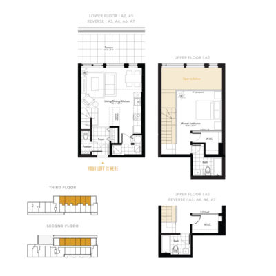 197 Lisgar St ottawa Condos for sale -Centre Town Tribeca Lofts - floor b4 -1bedroom Beach A2