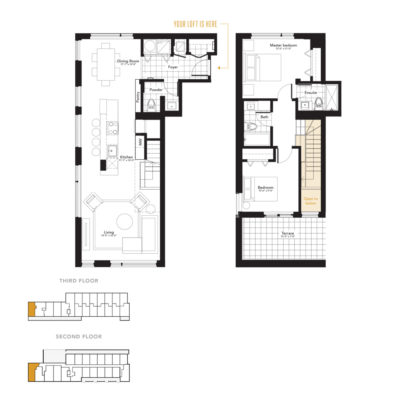 197 Lisgar St ottawa Condos for sale -Centre Town Tribeca Lofts - floor b4 -2 bedroom Reade-1405 SqFt