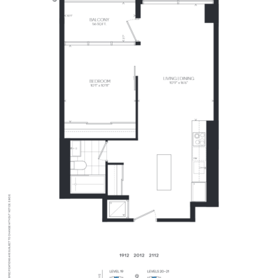 199 Slater st condos for sale - Ottawa condos for sale -condos in ottawa for sale -OTTAWA DOWNTOWN CONDOS FOR SALE -PLANS -1 Beds