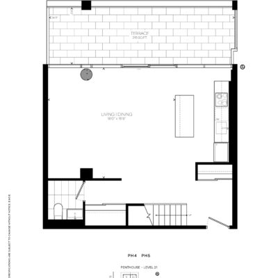 199 Slater st condos for sale - Ottawa condos for sale -condos in ottawa for sale -OTTAWA DOWNTOWN CONDOS FOR SALE -PLANS -2 Beds 1248SFT-PH4